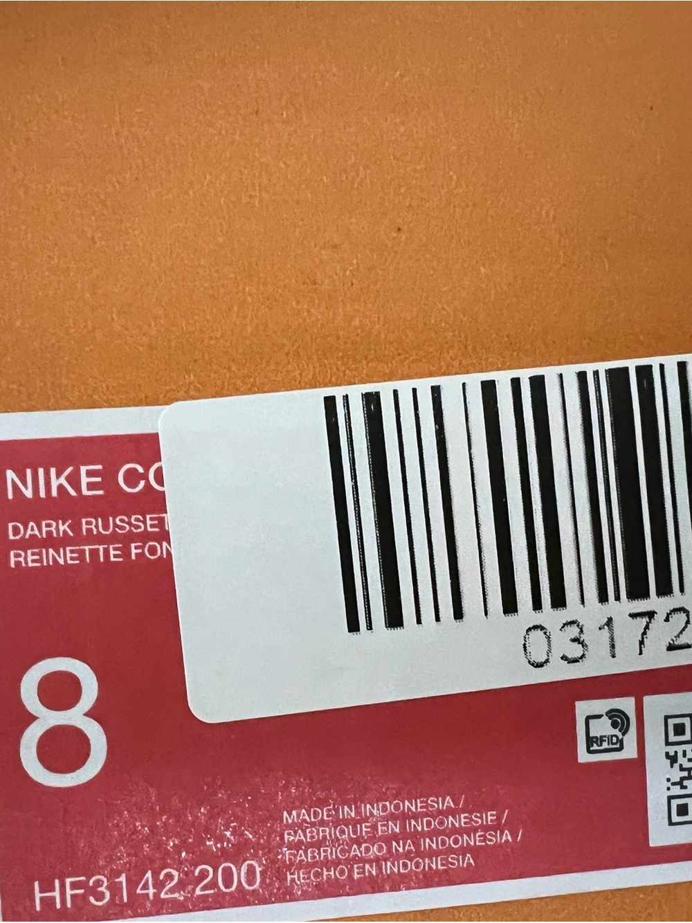 Nike Cortez SE Suede Dark Russet Men's 8 - Picture 8 of 14